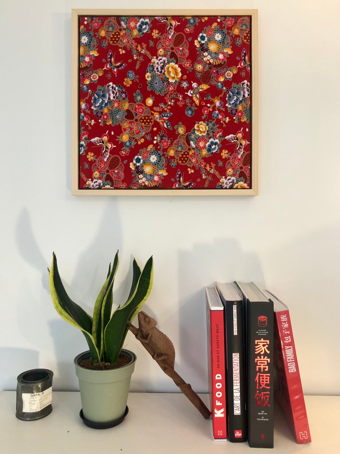 6-Hana, Tapisserie sur cadre - Décoration salon.