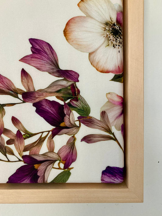 5- Romantic, tapisserie sur cadres