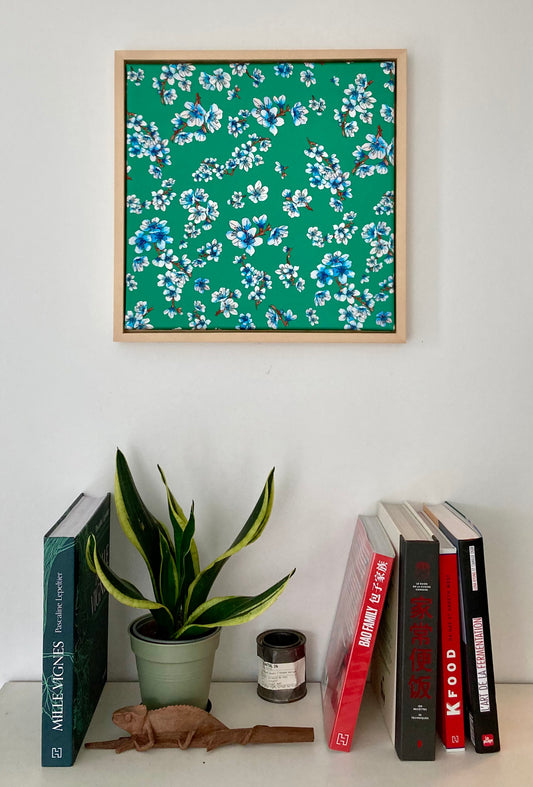 2-Van Bloom, tapisserie sur cadres