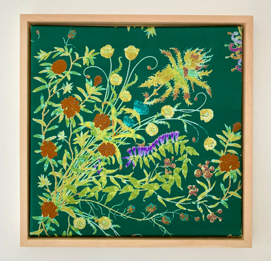 3-Maquis, tapisserie sur cadres